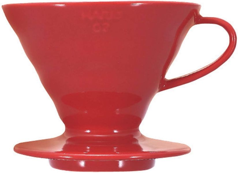 Hario V60 Ceramic Dripper Size 02, Red