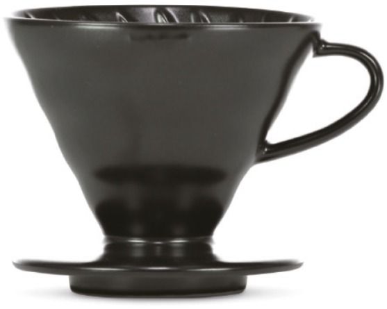 Hario V60 Ceramic Dripper Size 02, Matte Black