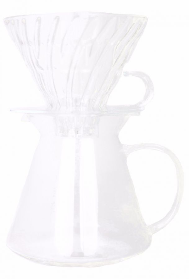 Simply Hario V60-02 Glass Brewing Kit 600 ml