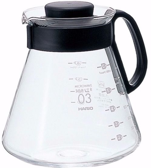 Hario V60 Range Microwave Server Size 03, 800 ml