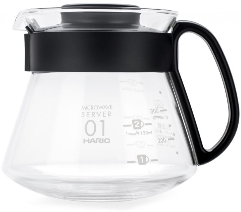 Hario V60 Range Microwave Server Size 01, 360 ml