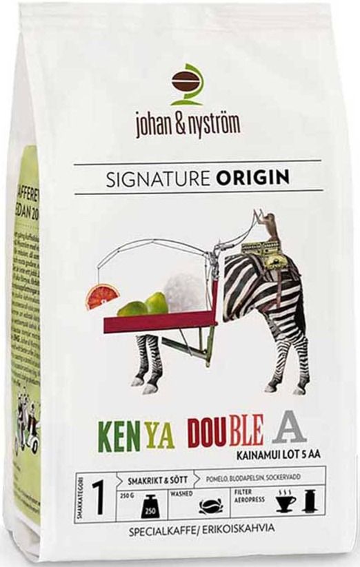 Johan Johan & Nyström Kenya AA Kainamui 250 g kaffebönor