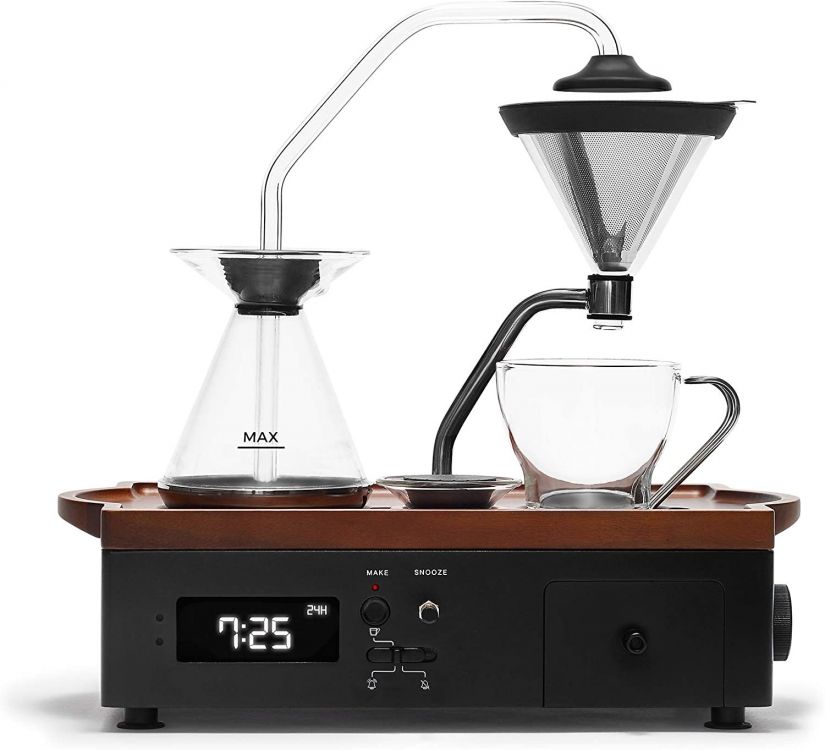 Joy Resolve Barisieur Coffee & Tea Alarm Clock, svart
