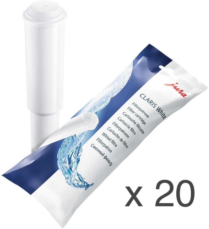 Jura Claris White water filter cartridge 20 pcs