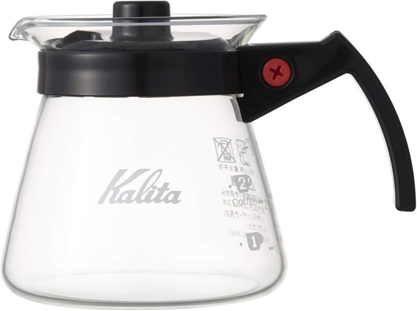 Kalita Glass Server N 300 ml, Black Handle