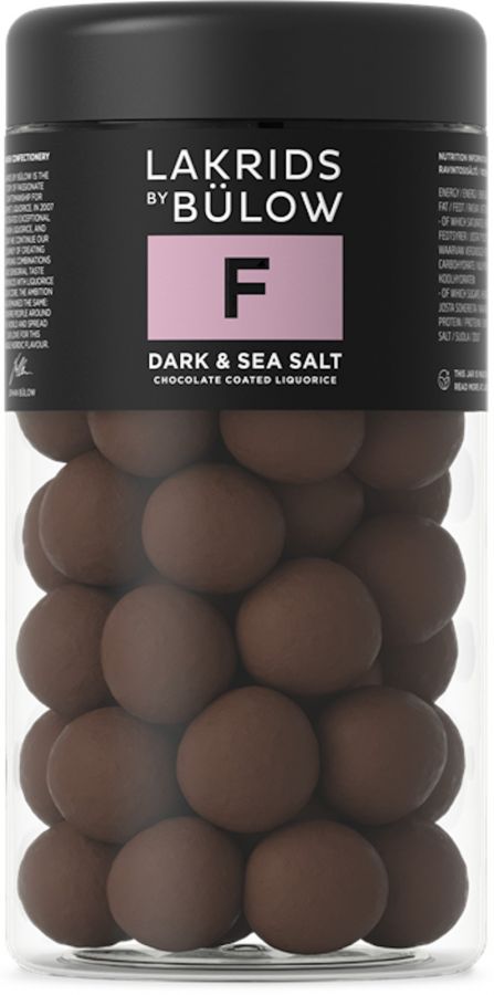 Lakrids by Bülow - F - Dark & Sea Salt 295 g