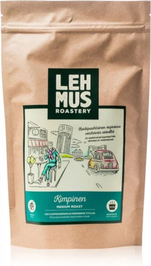 Lehmus Lehmus Roastery Kimpinen espressokaffebönor 220 g