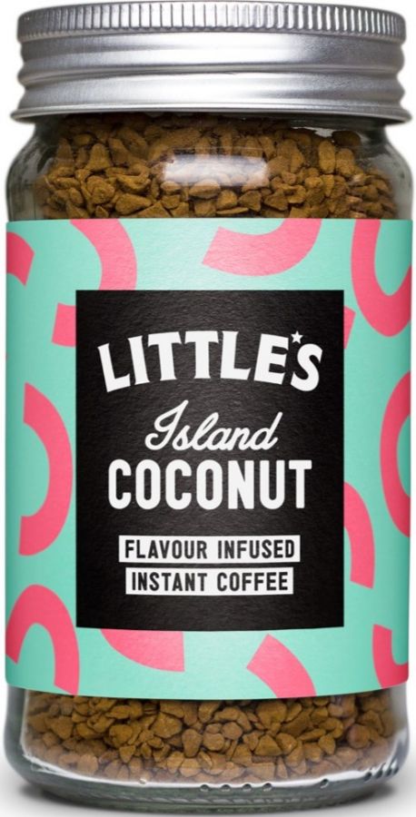 Little's Little's Island Coconut smaksatt snabbkaffe 50g