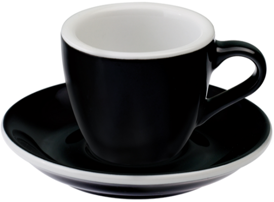 Loveramics Loveramics Egg Black espressokopp 80 ml