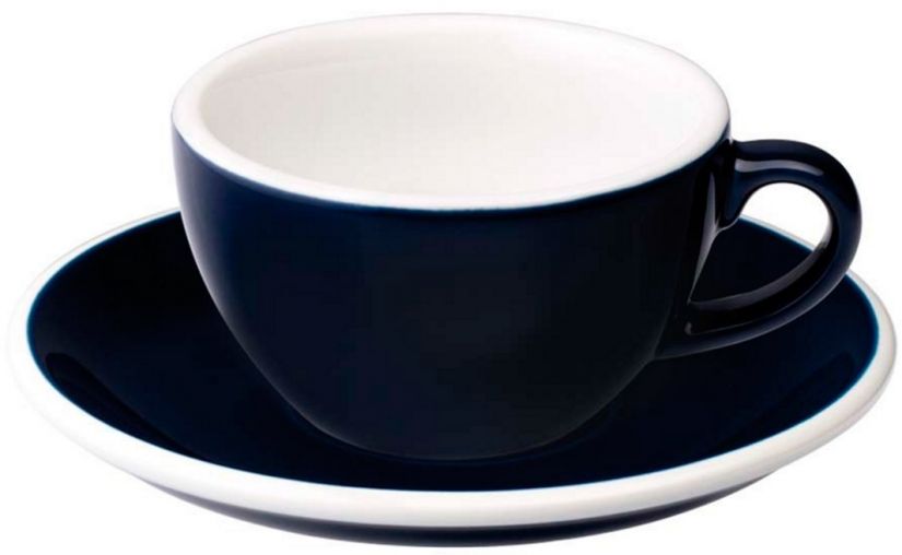 Loveramics Loveramics Egg Denim flat-white-kopp 150 ml
