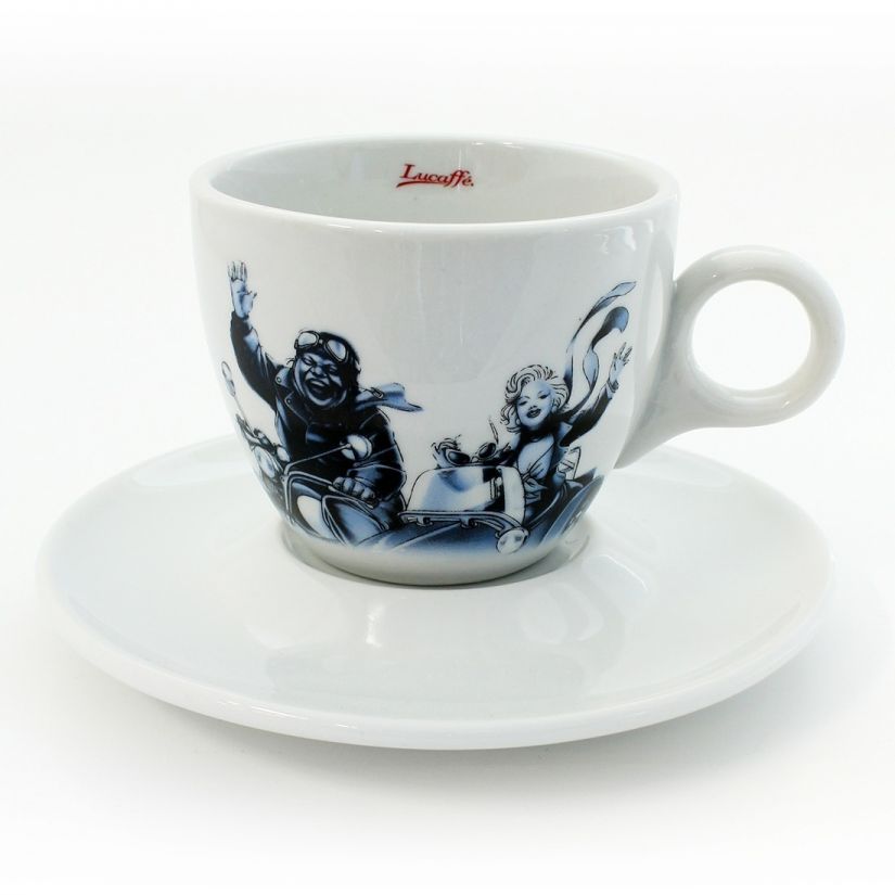 Lucaffé Lucaffé Blucaffé cappuccinokopp