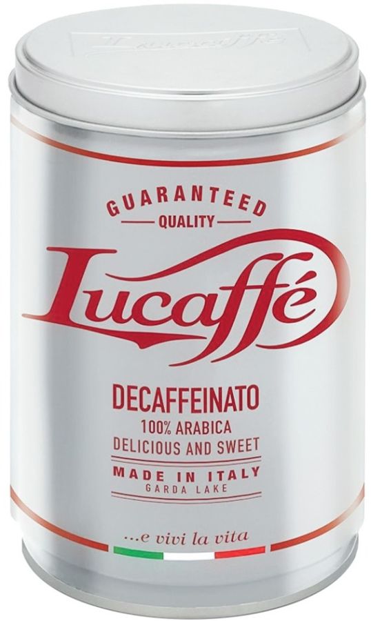 Lucaffé Decaffeinato 250 g koffeinfria kaffebönor