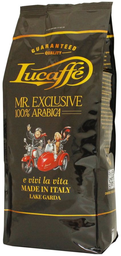 Lucaffé 100 % Arabica - Mr Exclusive 1 kg kaffebönor