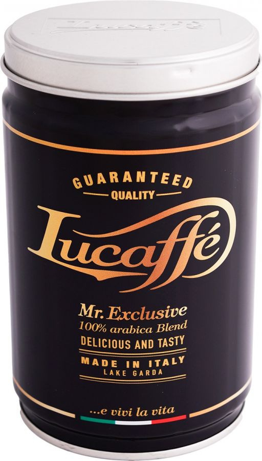 Lucaffé 100 % Arabica  - Mr Exclusive 250 g malet kaffe