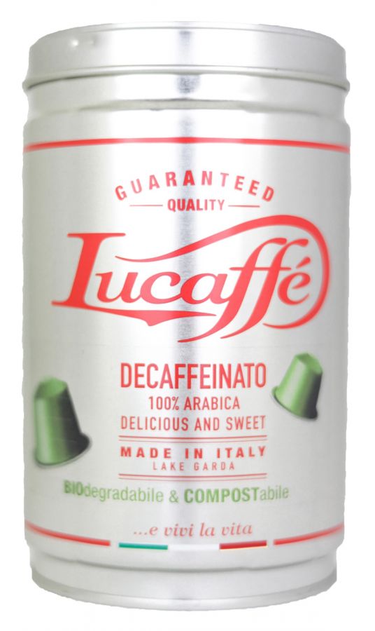 Lucaffé Decaf nedbrytbar Nespresso-kompatibel koffeinfri kaffekapsel 20 st