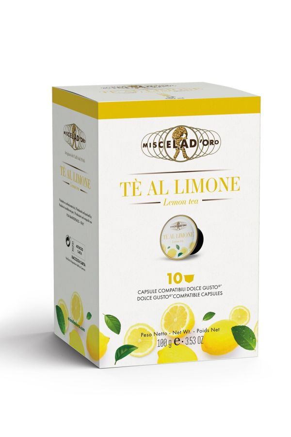 Miscela d'Oro Lemon Tea - Dolce Gusto® Compatible Capsules 10 pcs