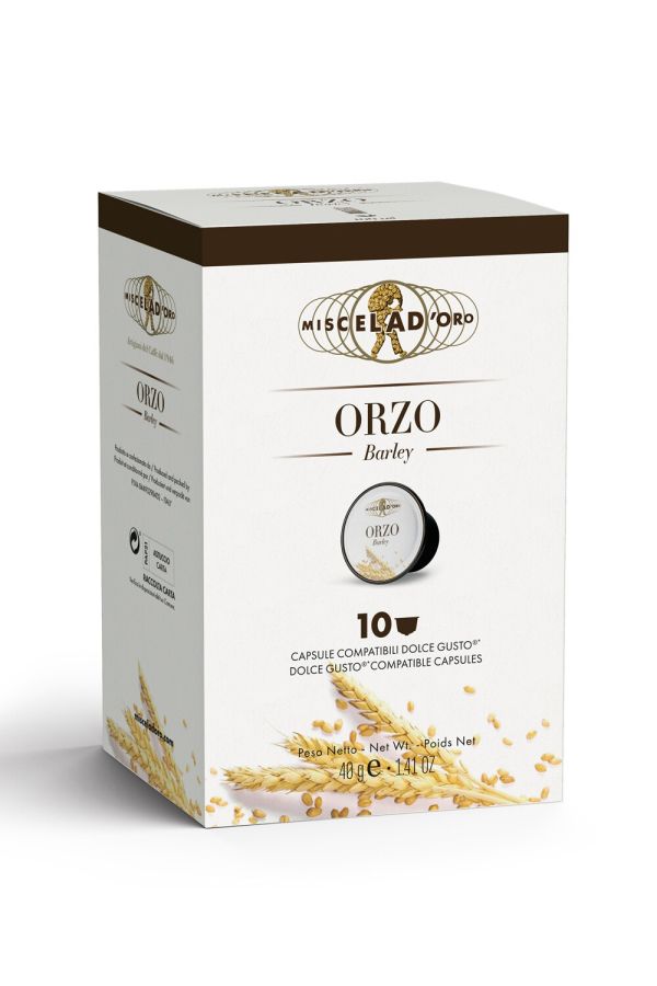 Miscela d'Oro Orzo - Dolce Gusto® Compatible Barley Drink Capsules 10 pcs