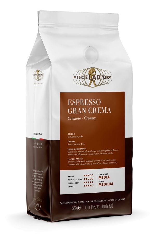 Miscela d'Oro Gran Crema 500 g kaffebönor