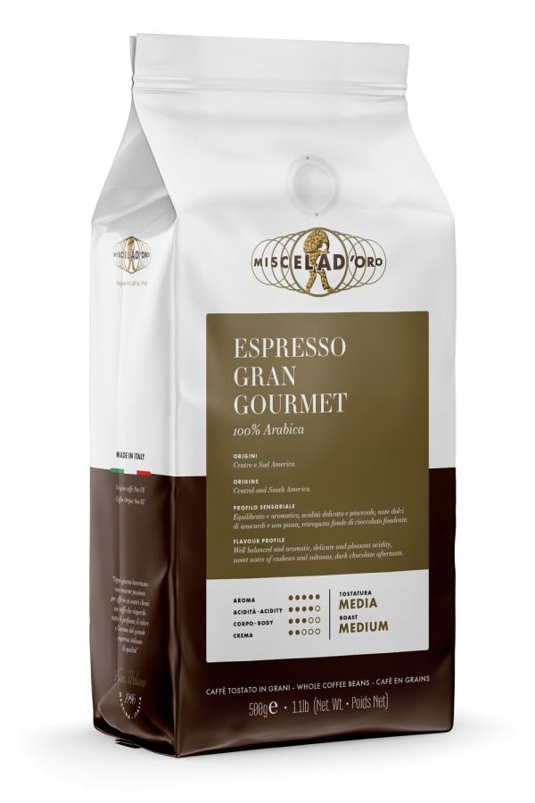 Miscela d'Oro Gran Gourmet 100 % Arabica 500 g kaffebönor