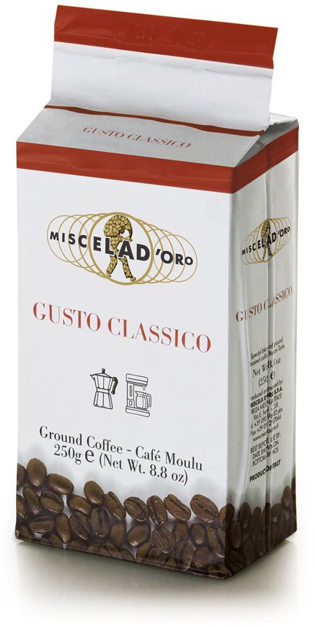 Miscela d'Oro Gusto Classico 250 g malet kaffe