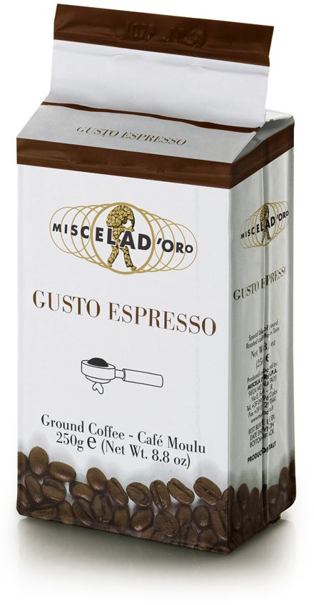 Miscela d'Oro Gusto Espresso 250 g malet kaffe
