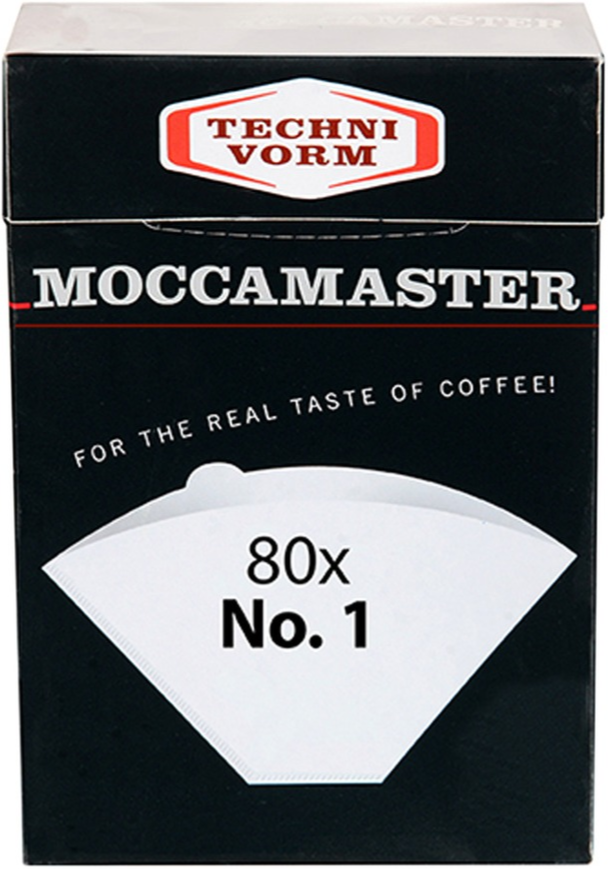 Moccamaster Cup-One kaffefilter Nr. 1 80 st.