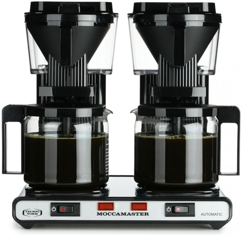 Moccamaster Moccamaster KBG744-AO dubbel-kaffebryggare svart