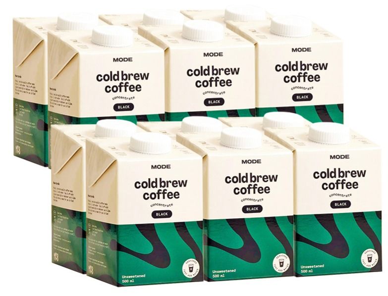 Mode Cold Brew -kaffekoncentrat 12 x 500 ml