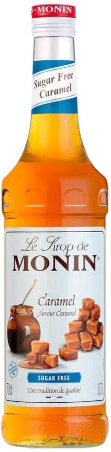 Monin sockerfri Caramel smaksirap 700 ml