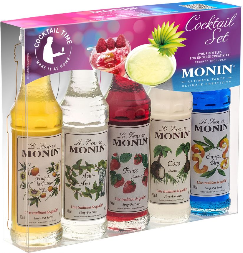 Monin Monin Cocktail Set 5 smaksirap