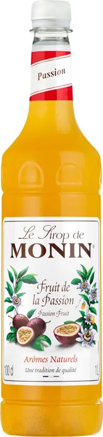 Monin Passion Fruit Syrup 1 l PET Bottle