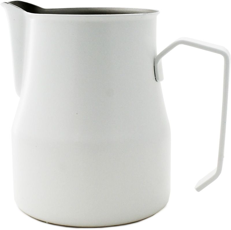 Motta Europa Stainless Steel Milk Pitcher 500 ml, White