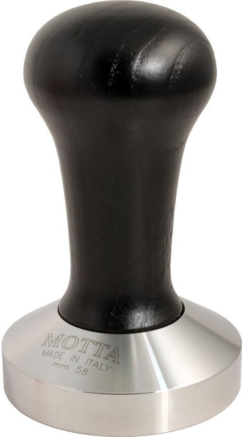 Motta Motta tamper 58 mm med trähandtag, svart