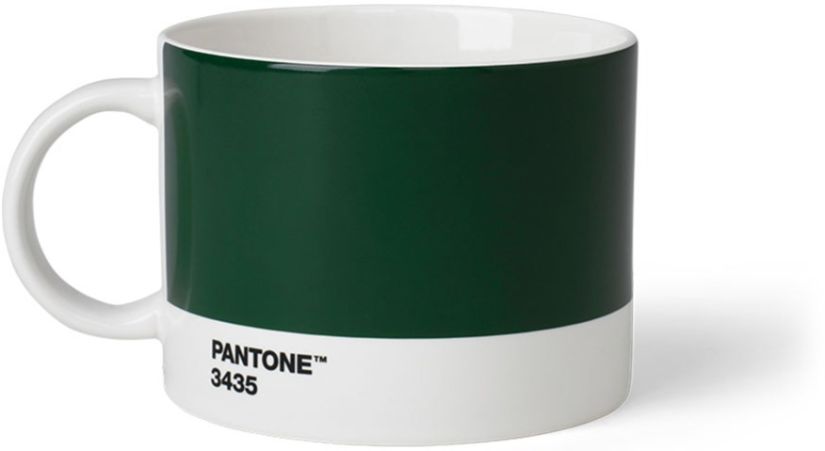 Pantone Tea Cup, Dark Green 3435