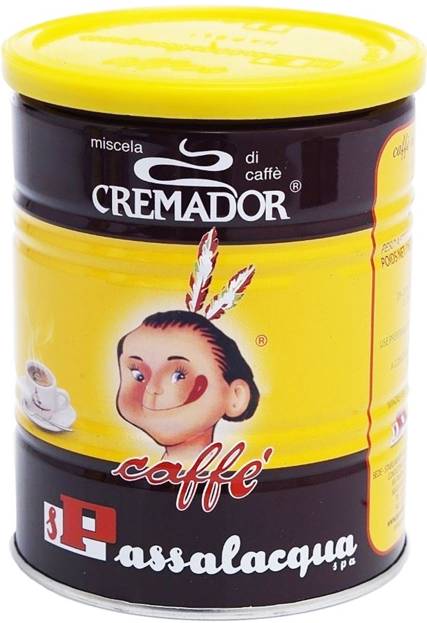 Passalacqua Cremador 250 g malet kaffe - burk