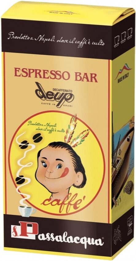 Passalacqua DeUp koffeinfritt kaffe 500 g kaffebönor