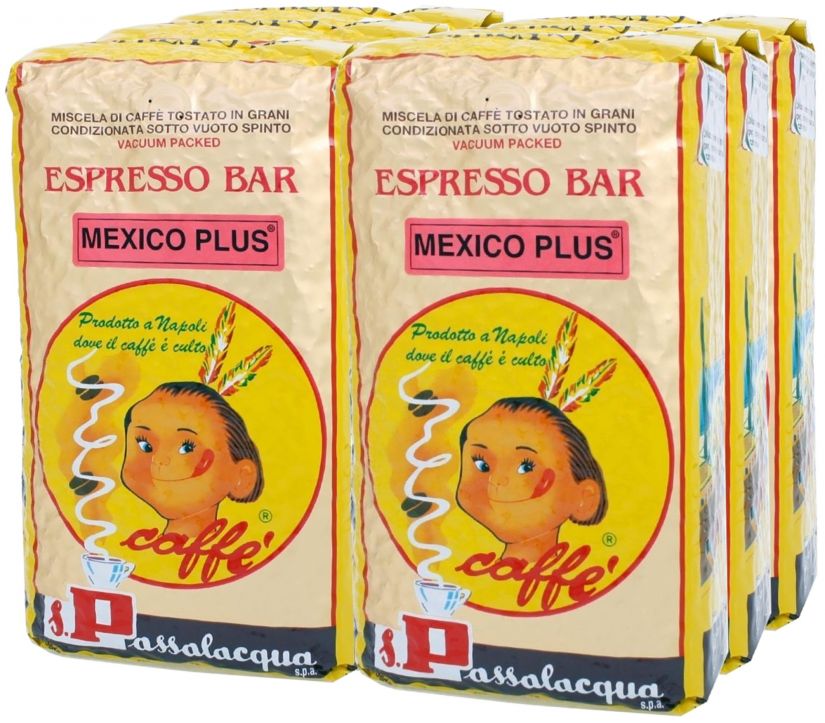 Passalacqua Mexico Plus 6 x 1 kg kaffebönor