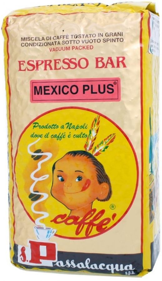Passalacqua Mexico Plus 1 kg kaffebönor
