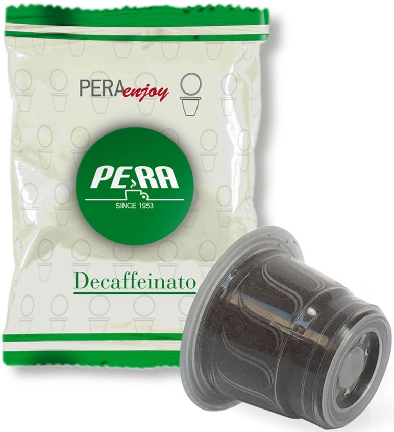 Pera Decaffeinato koffeinfri Nespresso-kompatibel kaffekapsel 50 st
