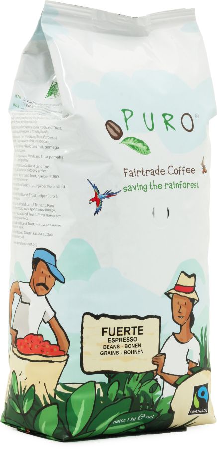 Puro Fuerte 1 kg kaffebönor