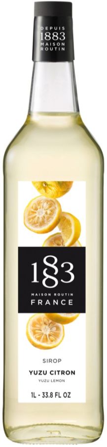 Maison Routin 1883 Yuzu Lemon syrup 1000 ml