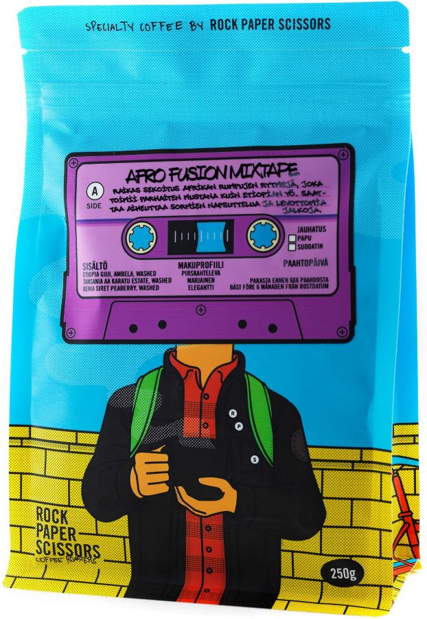 Record Record Coffee Company Afro Fusion Mixtape 250 g kaffebönor
