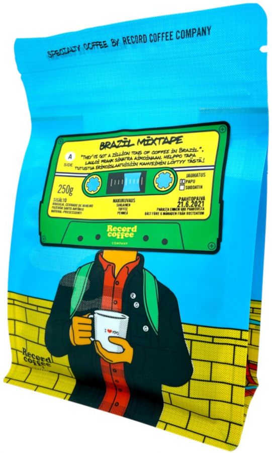 Record Record Coffee Company Brazil Mixtape 250 g kaffebönor