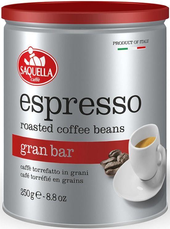 Saquella Espresso Gran Bar 250 g Coffee Beans