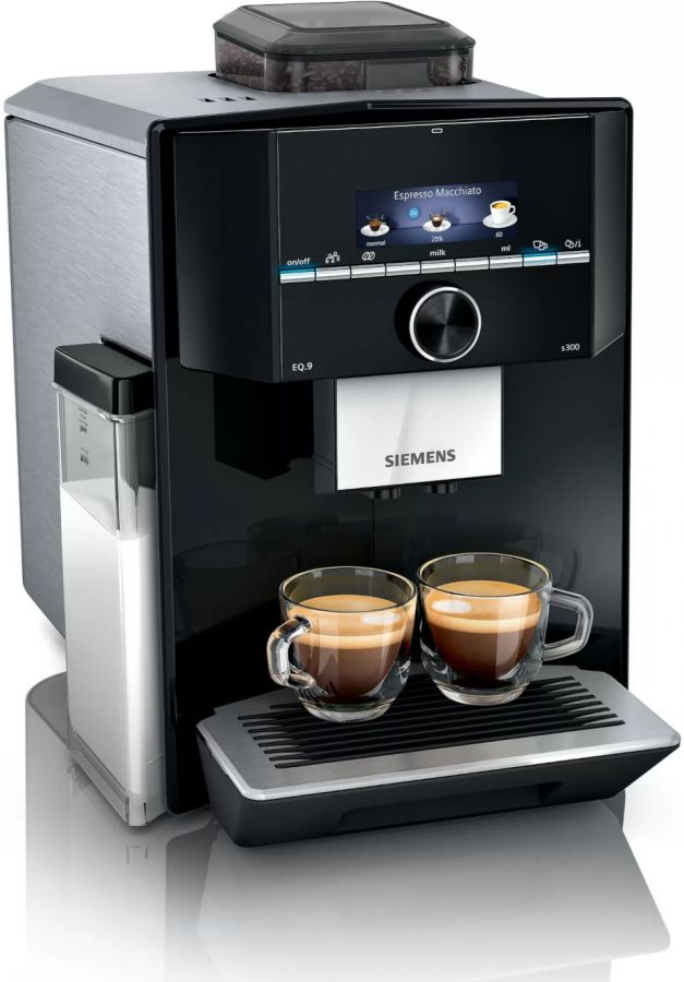Siemens EQ.9 s300 kaffeautomat, svart