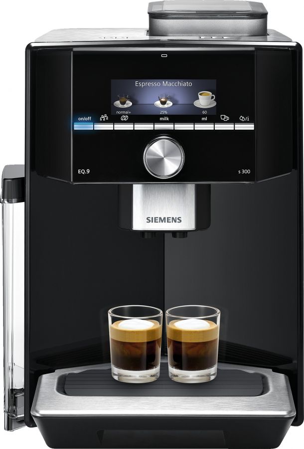 Siemens Siemens EQ.9 Series 300 -kaffeautomat, svart