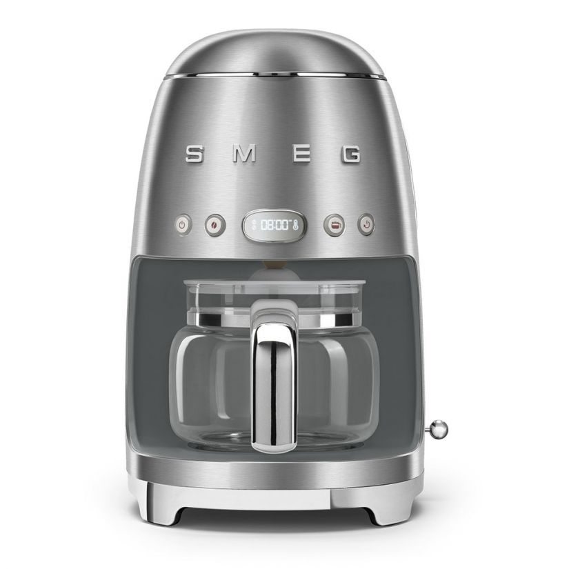 Smeg DCF02SSEU kaffebryggare, borstat stål