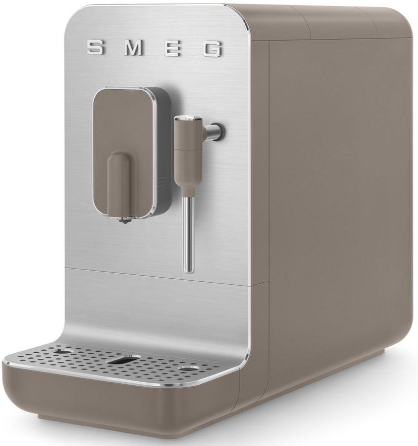 Smeg BCC02 Automatic Coffee Machine, Taupe