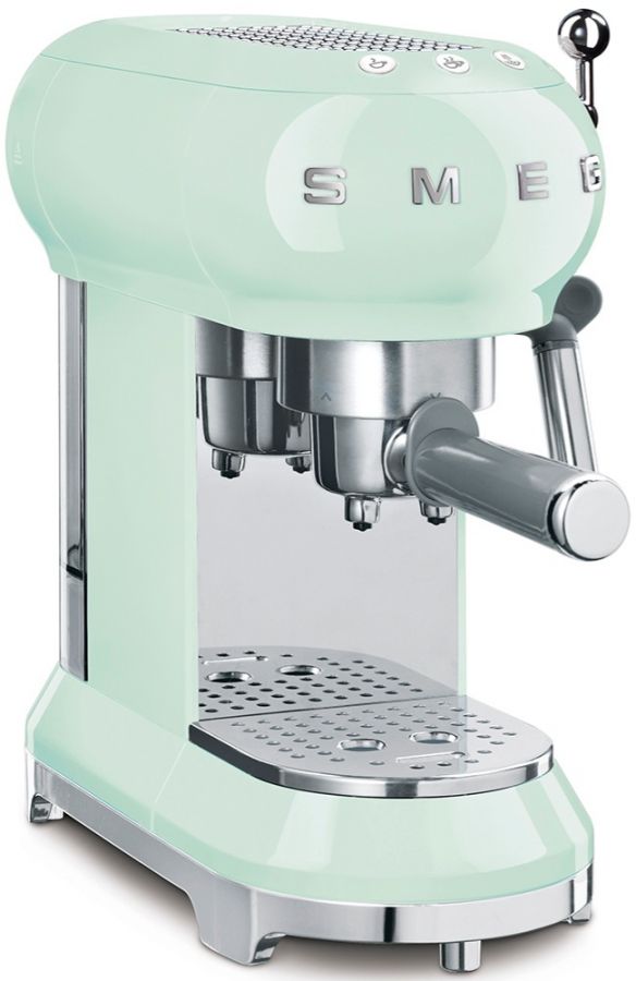 Smeg Smeg ECF01PGEU espressomaskin, pastellgrön