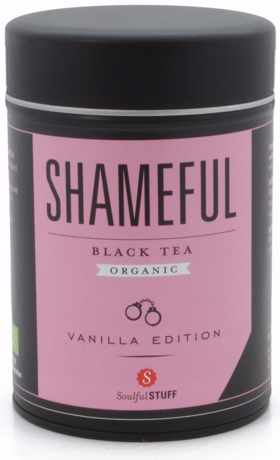 Soulful Soulful Stuff Shameful svart te, burk 120 g